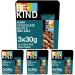 Bekind |Chocolate cereal bar |Gluten free healthy snack |Dark Chocolate Nuts & Sea Salt |3 x 30 g (pack with 4) Dark Chocolate 90 g (12 pack)