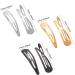30-Piece 4 Inch Snap Hair Clips for Women - Metal Snap Barrettes for Thin Hair - Large No-Slip Hair Pins - Girls & Women Hair Accessories - Buy Online on SooperMarket.com