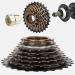 VGEBY1 8 Speed Freewheel Cassette Sprocket Gear for Road Mountain Bike - Buy Online on SooperMarket.com