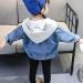Odziezet Boy's Denim Hooded Jacket - Zipper Jean Coat for Spring - 3-4 Years (C-blue) - Buy Online on SooperMarket.com