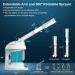 DENFANY Nano Ionic Face Steamer - Extendable 360 Rotating Arm | Skin Hydration and Pore Cleansing - Buy Online on SooperMarket.com