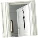STOBAZA 2pcs Metal Coat Hanger Over The Door Hanger Towel Hanger Bathroom Shower Door Bathroom Door No Nails 17x3cm Silver - Buy Online on SooperMarket.com