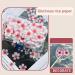 Hpory Edible Flower Cupcake Toppers 100 Pcs Cherry Blossoms Cake Topper Glutinous Rice Paper Happy Birthday Cake Toppers Flowers Cake Decorations for Birthday Wedding Celebration Party - Buy Online on SooperMarket.com