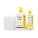 La Petite Creme French Diapering Gift Set: Includes Organic Diapering Lotion (8 oz)  Travel-size Diaper Lotion (2 oz)  1 Travel-size Diaper Balm (1 oz)  50 Disposable Cotton Pads - Newborn Essentials