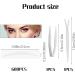 Invisible Double Eyelid Tape Set for Natural Look | 600Pcs Eyelid Lift Strips with Lace Mesh | Ideal for Hooded Eyes | Includes Fork Rods and Tweezers - Buy Online on SooperMarket.com