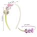 Fishdown Girls Glitter Headbands - 6Pcs Toddler Sequin Non-slip Hair Bands for Kids, Multicolor - Buy Online on SooperMarket.com