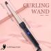 Duyfioa Professional Ceramic Hair Curling Wand 1-1/2 Inch with LCD Temperature Control - Black&Rose Pink - Buy Online on SooperMarket.com
