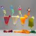 iwobi 12 Pcs Animal Curly Straws Reusable Plastic Curly Novelty Straws for Kids Birthday Party - Buy Online on SooperMarket.com