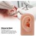 Silicone Right Human Ear Model for Jewelry Display and Piercing Practice - Dark Skin - Buy Online on SooperMarket.com