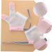 Kisangel 5 Pairs Infant Anti-Scratch Thumb Mesh Mittens - Breathable No Eating Gloves for Baby - 12.5X7CMx5pcs - Buy Online on SooperMarket.com