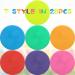 28 Pcs Colorful Soft Flying Discs for Kids & Pets - Bulk Rubber Disk Flyer Toy for Backyard Games & Parties - 7 Colors - Buy Online on SooperMarket.com