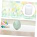 STOBOK Easter Egg Mold Silicone Molds Easter Soap Diy Supply Candle Mold Decorations Vertical Stripes White 7x6.5cm - Buy Online on SooperMarket.com