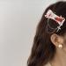 Furry HairPins Girl Subculture Bloodstain Brooch Great for Most Hair Type Hair Clip with Pin for Lady Women Girl Red - Buy Online on SooperMarket.com