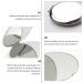 Minkissy Handbag Round Compact Cosmetic Mirror Double-Sided Travel Cosmetic Mirror Bag Hand Mirror Changing Mirror for Money Foldable Carry Bag - Buy Online on SooperMarket.com