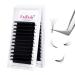 Fadlash Easy Fan Lashes D Curl 0.07 19mm Single Lashes Russian Lashes Natural Look Self Fanning Eye Lashes Automatic Blooming Russian Eyelashes Extensions(0.07-D-19) 19 mm 0.07-D
