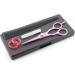 Haryali London Professional 5.5 Hairdressing Scissors for Men and Women - Hair Cutting Shears with Adjustable Screw and Comb Pink - Buy Online on SooperMarket.com