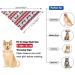 Dog Bandanas 4 Pack Dog Christmas Bandana Classic Buffalo Plaid Pets Scarf Triangle Bibs Neckerchief Set Pet Costume Accessories Decoration for Small Medium Large Dog and Cats 4PC Xmas - Buy Online on SooperMarket.com