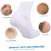 Healeved 3 Pairs Protective Socks Natural Material Socks Dry Cracked Gel Socks Moisturising Gel Socks Sock for Dry Cracked Socks for Women Feet Care Women's Moisture Heel Socks Sebs White - Buy Online on SooperMarket.com