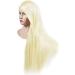 Adjustable Tailor Puppet Head for Salon Training Female Hair Braiding & Makeup Dummy for Hairdressers - Buy Online on SooperMarket.com