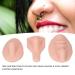 Silicone Nose Mouth Model Set | 3D Soft Practice Nose for Suture Teaching | Reusable Display Mold for Earrings | Light Skin Color - Buy Online on SooperMarket.com
