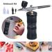 Kydelty Rechargeable Mini Airbrush Kit with Compressor for Makeup, Tattoo, Nail Art - Portable Handheld Air Brush for Face Paint and Model Painting - Buy Online on SooperMarket.com