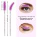 XPP Disposable Eyelash Brushes 100PCS - Crystal Purple Mascara Wands and Brow Spoolie for Makeup - Cosmetic Tools - Buy Online on SooperMarket.com