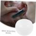 Collbath Razor Foam Shell - Natural Glass Shaving Bowl for Men | Multi-Purpose Decorative Shaving Container - Buy Online on SooperMarket.com