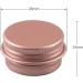 Buy 12 Pack 5ml Matt Pink Aluminum Screw Cap Cans - Perfect for Cosmetics | International Shipping - Buy Online on SooperMarket.com