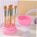 Silicone Makeup Brush Scrubber Bowl & Drying Rack | Ultimate Brush Cleaning Tool | Efficient Storage for Makeup Brushes - Buy Online on SooperMarket.com