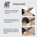 Yuip Dog Stripping Knife - Professional Ergonomic Tools for Dog Grooming | Wooden Handle & Trimmetters for Perfect Coat Care - Buy Online on SooperMarket.com