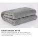 Plplaaoo Electric Heated Blanket - Safe Thermal Flannel Blanket with 6 Heating Levels for Home & Office - Ideal for Bedrooms & Living Rooms (EU220V) - Buy Online on SooperMarket.com