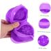 Zerodeko 6 Pcs Handmade Soap Mold Baking Muffin Mold Donut Candy Silicone Muffin Mold Baking Accessory Silicone Tools Silicone Molds Silicone DIY Mold Chocolate Silica Gel Roses Purple 3X16.6X16.6CMx6pcs - Buy Online on SooperMarket.com