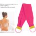 Exfoliating Bath Washcloth - Deep Cleansing Back Scrubber for Men & Women | Long Shower Scrubber with Handles (Pink) - International Shipping Available - Buy Online on SooperMarket.com