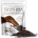 Sephra Belgian Couverture Chocolate Callets/Drops/Chips (Dark 907g) for Fountains Melting Baking Fondue Chocolate Making Pastries and Desserts - Gluten Free and Halal Dark 907 g (Pack of 1)