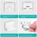 Baby Proofing Outlet Covers (40 Pack) | Child Proof Electric Shock Hazard Protector with Hidden Pull Handle | Secure Outlet Plug Cap for Safety | 32 Count Outlet Caps Included - Buy Online on SooperMarket.com