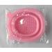 Acooruiteng Makeup Brush Cleaner Mat Foldable Silicone Makeup Brush Cleaning Mat Portable Makeup Brush Cleaning Pad Makeup Brush Cleaning Bowl for Makeup Brush Makeup Sponge Powder Puff Pink - Buy Online on SooperMarket.com