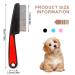 Premium KXUSW Flea Comb Set for Dogs & Cats Professional 3-Part Tool to Effectively Remove Fleas Lice & Loose Hair Keep Your Pets Clean! - Buy Online on SooperMarket.com