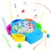 Nuheby Fish Game Toy Fishing Toys for 3 4 5 6 Year Old Boys Girls Kids Gifts Musical Fishing Rod Set Board Games Toddler Toys Role Play Game for 3 4 5 6 Year Old Boy Girl