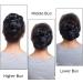 Silk-co Curly Hair Bun Scrunchie in Light Brown - 35g Synthetic Hair Extension - Buy Online on SooperMarket.com