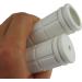 Kasteco 2 Pairs Mushroom Handle Bar Grips for BMX/Road Mountain Bikes - White - Buy Online on SooperMarket.com