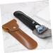 Beavorty 5-St Razor Storage Case | Leather Travel Bag for Shaving - Perfect Razor Cover & Container - Buy Online on SooperMarket.com