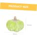 HOLIDYOYO 3pcs Pumpkin Decoration Autumn Rustic Pumpkin Desk Topper Figurines for Outdoors Fake Pumpkin Thanksgiving Day Pumpkin Ornament Decorative Pumpkin Ceramics Window Gift Greenx3pcs 13X13CMx3pcs - Buy Online on SooperMarket.com