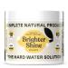 Brighter Shine - 60 Uses Natural Lemon Dishwasher Additive & Citric Acid Cleaner Hard Water Spots Remover