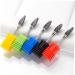 PLAFOPE Nail Polisher Drill Bits for Nail Professional Drill Bits Nail Grinding Drill Bit Nail Art Supplies Nail Drill Bit Metal Nail Bits Nail Grinding Heads Nail Drill Tips Polishing Bit 7x1.3cm As Shown 1 - Buy Online on SooperMarket.com