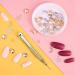 FRCOLOR 6 Pcs Nail Drilling Drill Acrylic Nail Drill Nail Piercing Drills Manicure Drill Nail Sander Drill Professional Nail Drill Diy Nail Drill Nail Art Tools Metal Ornament Pointy 6.5x0.8cmx2pcs Goldenx2pcs - Buy Online on SooperMarket.com