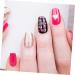 FRCOLOR 3pcs 5 Diy Material Fingernail Decor Crystal Nail Stud Nail Diamond Nail Stickers for Nail Art Glow in The Dark Manicures Patch Nail Tech Accessories Sequins Crafts Polymer Clay - Buy Online on SooperMarket.com