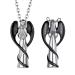 Prosteel urn chain personalized cross/maria/life tree trailer necklace memorial ash pendant with 55cm/50cm chain chain stainless steel/18k gilded memory jewelry accessory 05 black not personalized