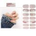 SIUSIO 112pcs Gradient Glitter Nail Wraps with Crystal Glass Nail File - Nail Polish Strips for Women and Girls in Gray - Buy Online on SooperMarket.com
