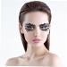 ABOOFAN Halloween Fake Eyelashes 2 Pairs eye shadow stickers false eyelashes Paper halloween eyelashes cross false eyelashes for Fluffy Eyeslash - Buy Online on SooperMarket.com