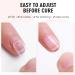 Canvalite Gel Nail Glue - Upgrade Long Lasting UV Nail Adhesive for Nail Extensions | Super Strong Pink Gel for DIY Nail Art - Buy Online on SooperMarket.com